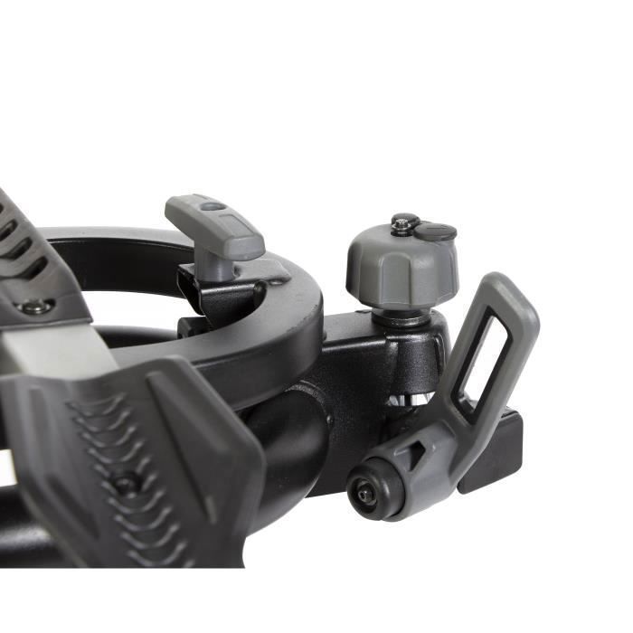 Portabicicletas BUZZRACK E-Hornet 3 para enganche de remolque, para 3 bicicletas eléctricas - Negro