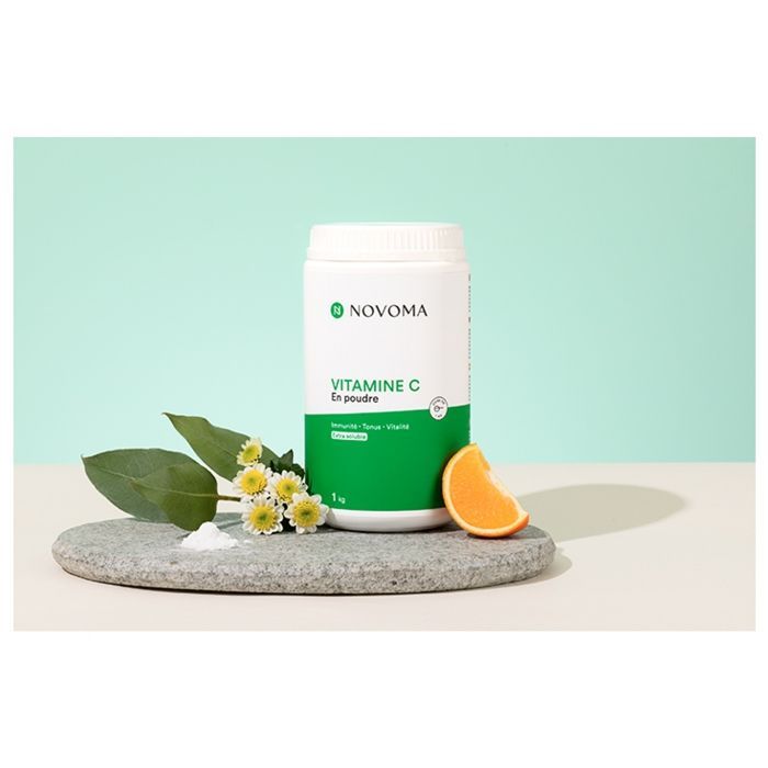 Novoma Vitamina C Imunidade Energia e Vitalidade em Pó 1 kg