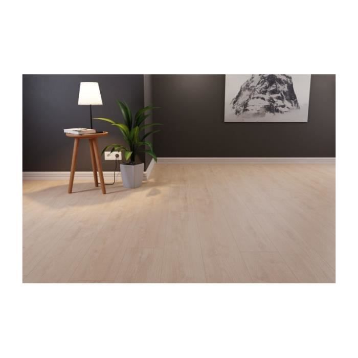 Parquet Stratifié - KRONOTEX - Chêne Beige Advanced D3902 - 8mm - Clipsable - Mat - 4 chanfreins