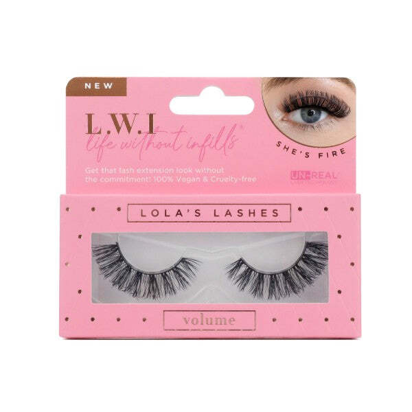 Pestañas postizas rusas Lola's Lashes She's Fire