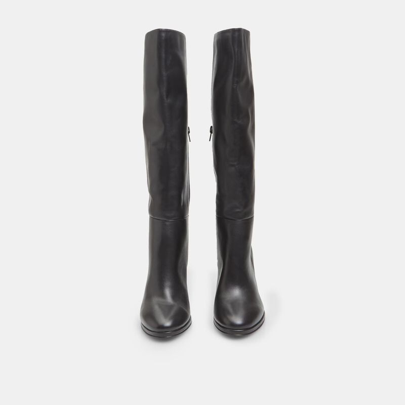 BATA damskie skórzane buty na obcasie
