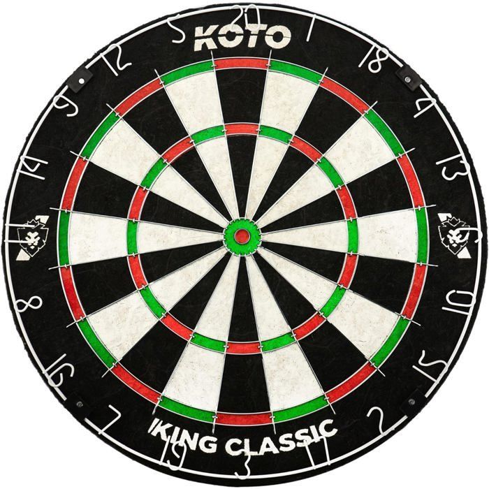 Classic Cible Fléchette Liège,Dimensions Officielles,pour Fléchettes à Pointe Acier,Fil Ultra Fin,Jeu de Flechette