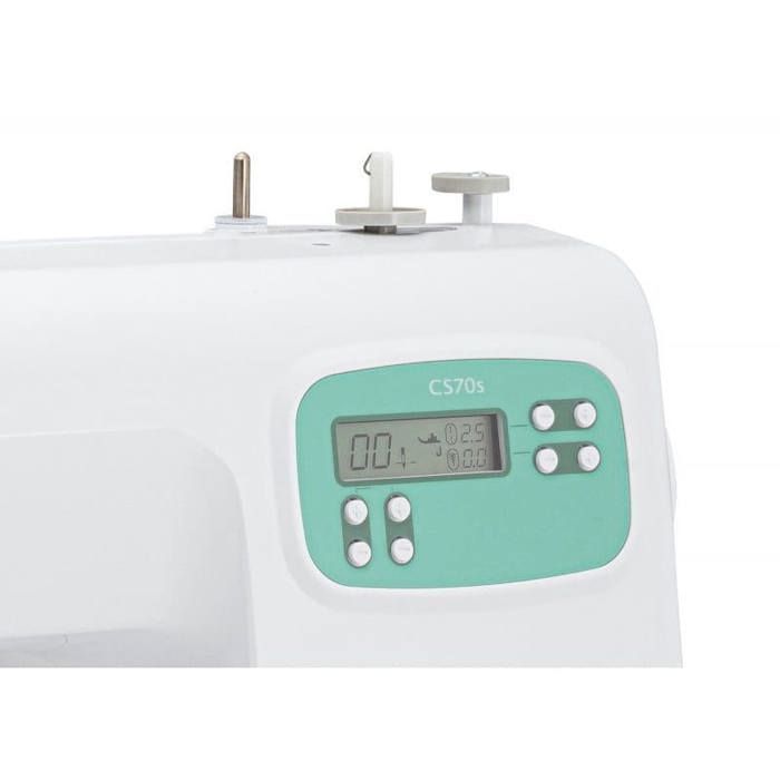 Máquina de coser - BROTHER - CS70S - 70 patrones de puntada - Pantalla LCD - Enhebrador automático de aguja