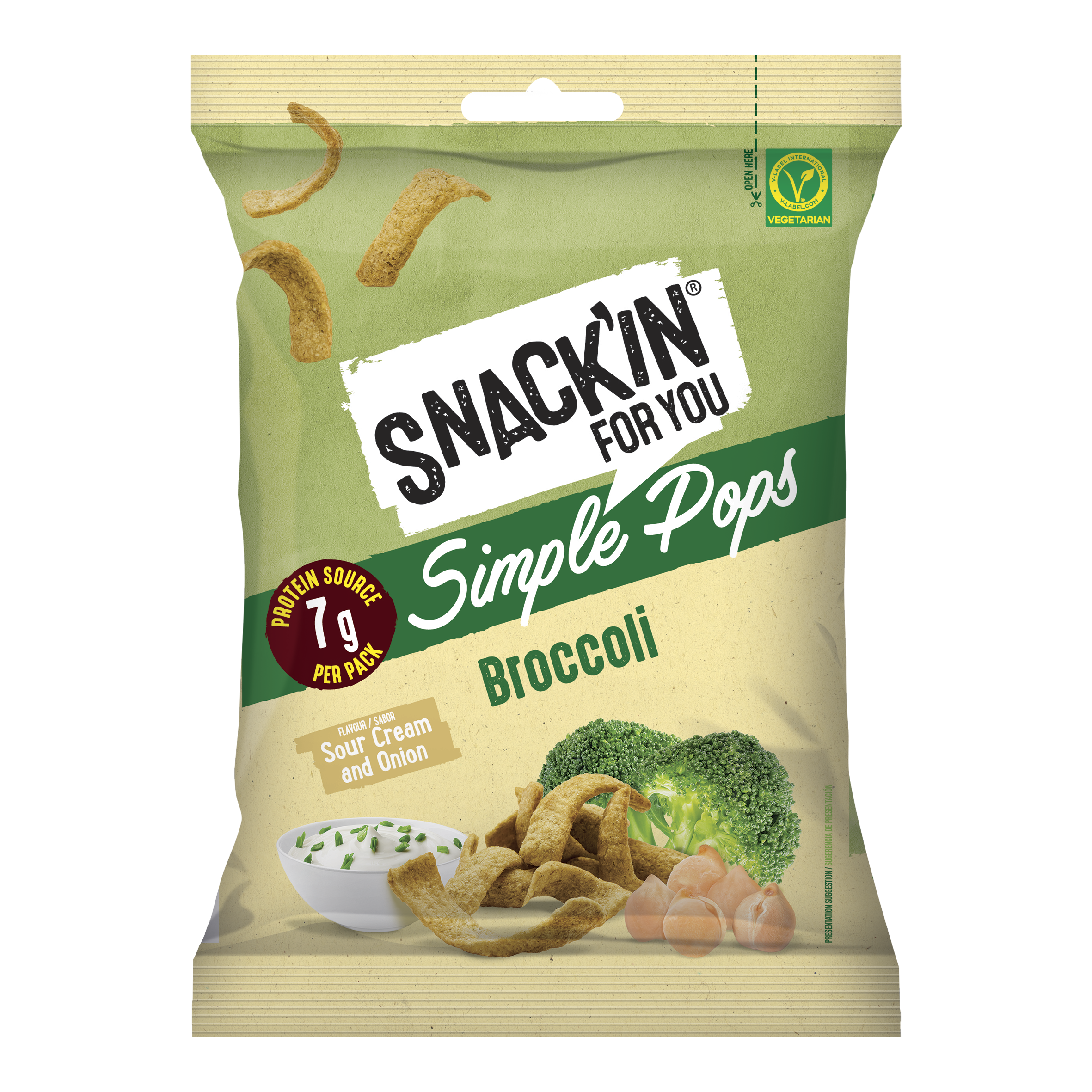 Snack de Garbanzo con Brócoli Prigrizki