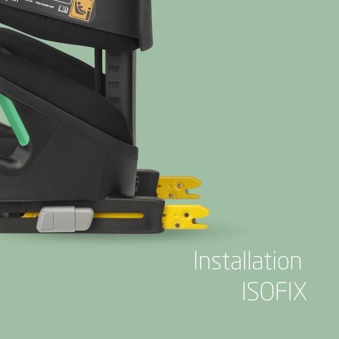 Silla de coche MAXI-COSI Rodifix M i-Size, Isofix Grupo 2/3, Elevador, Ajustable, 15-36 kg, 3,5-12 años, Negra