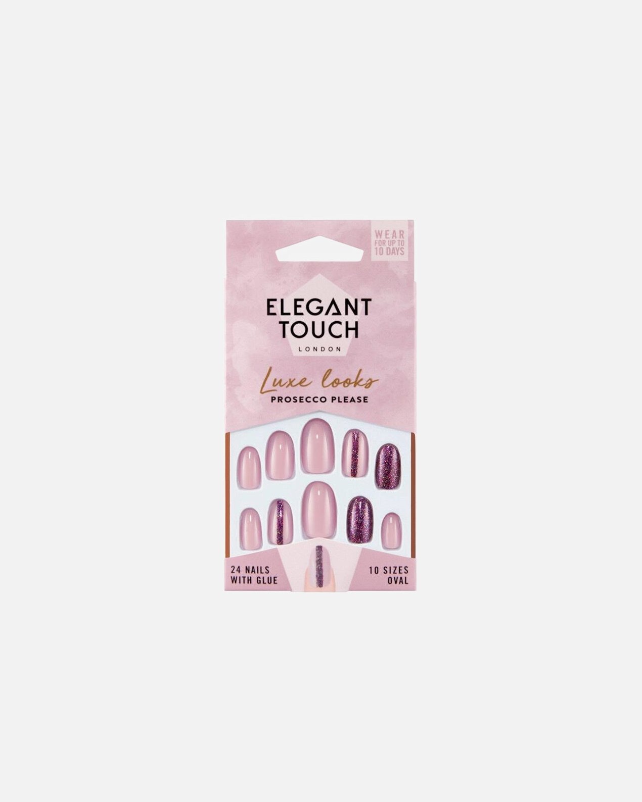 Umjetni nokti Elegant Touch Prosecco Please - 1 komad