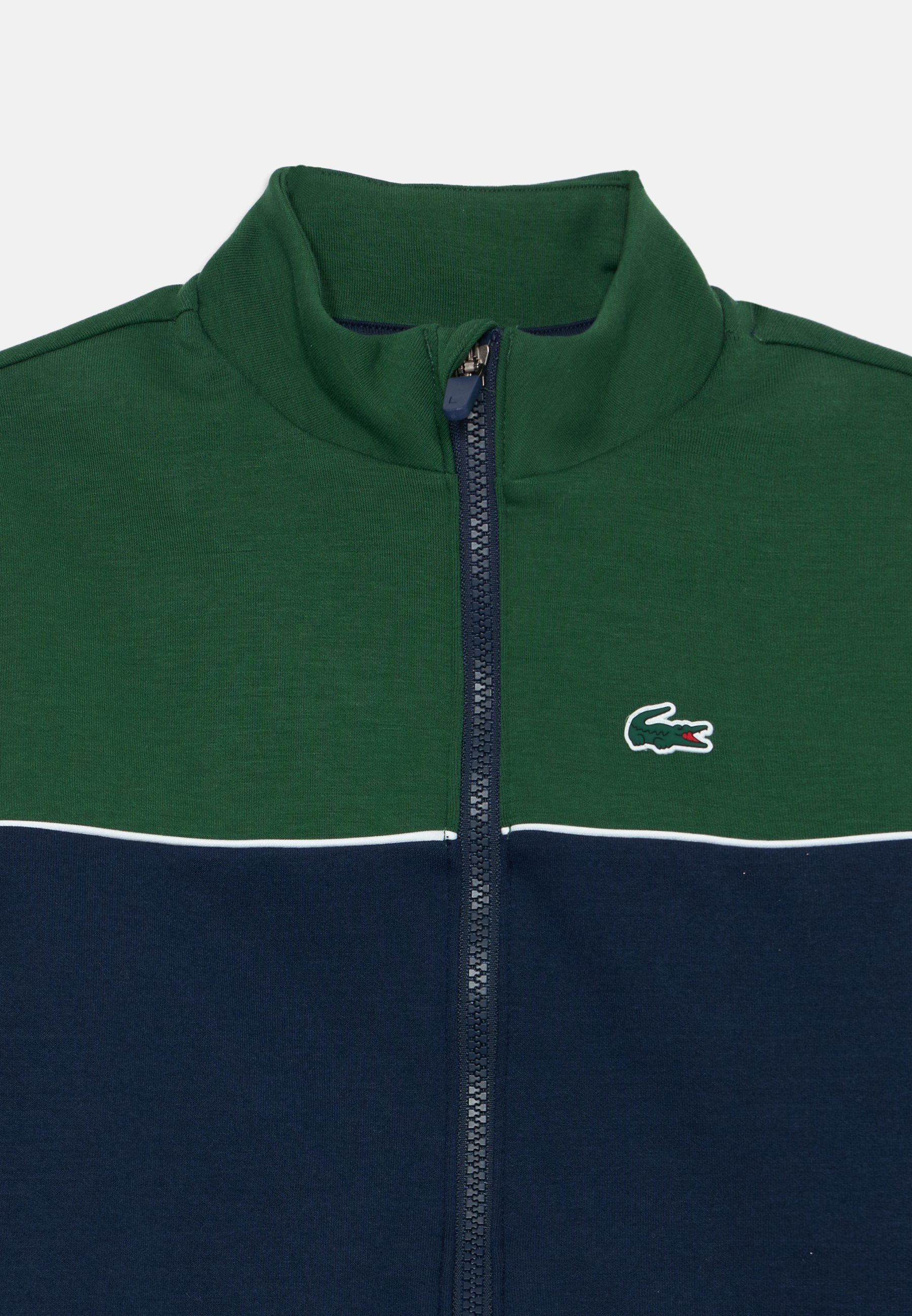 Lacoste GRID TAPED TRACK PANT SET - Dres - morski