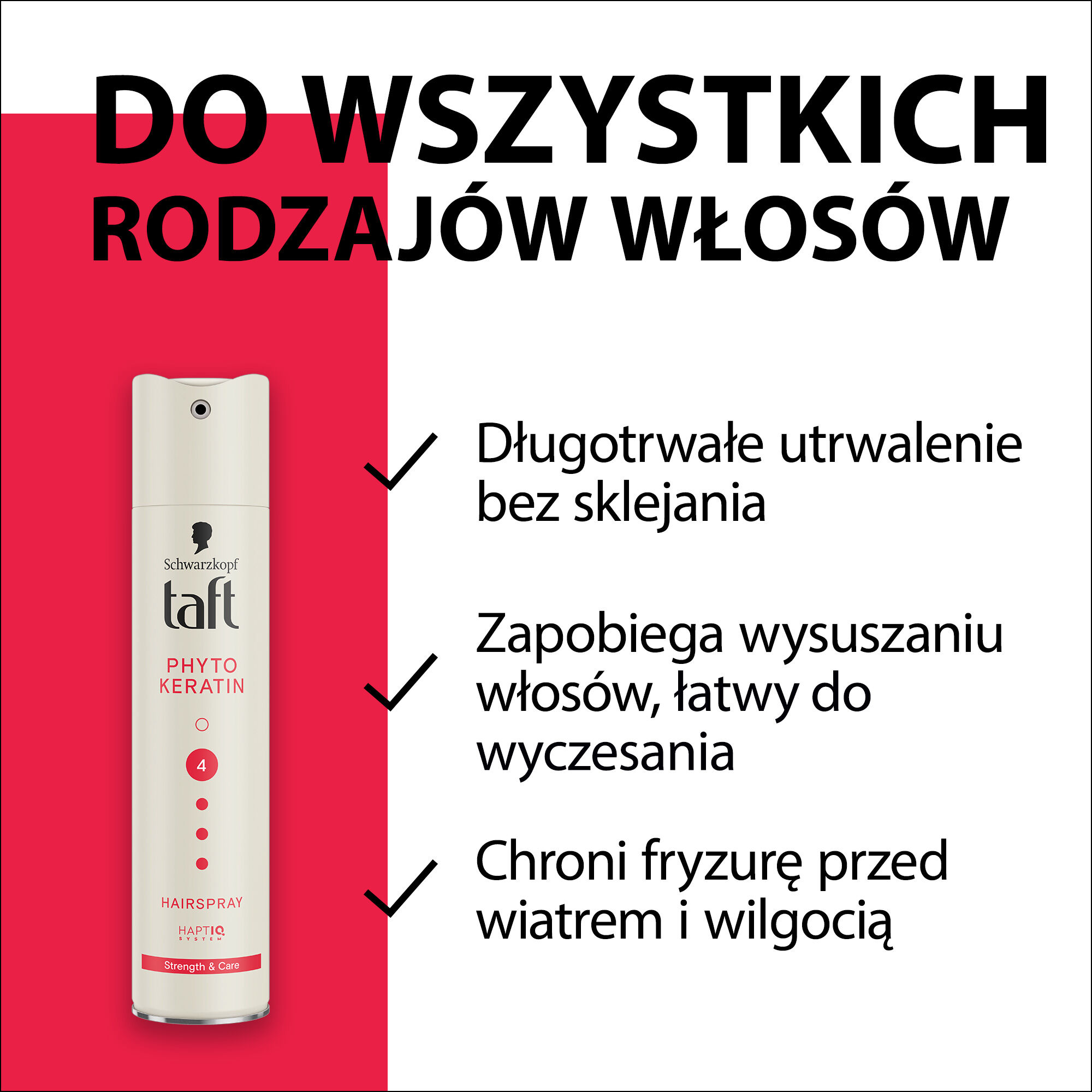 Taft hårspray 250ml keratin