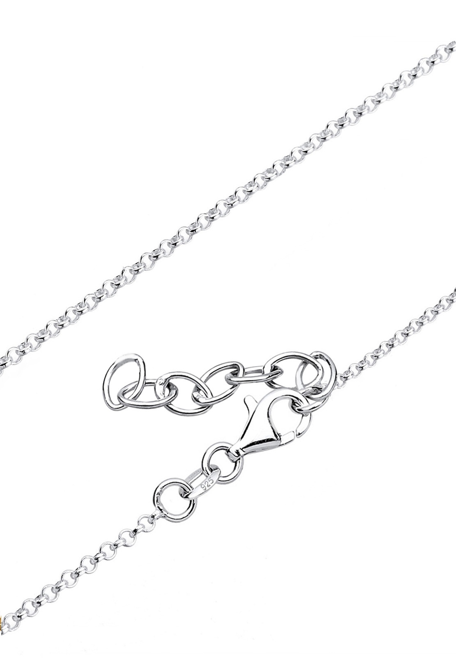 Elli Femme Pendentif Triangle Geo - (925/1000) Argent