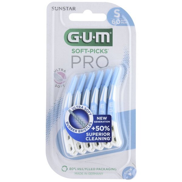 GUM Soft-Picks Pro medzobni zobotrebci<br>mt S, 60 kosov