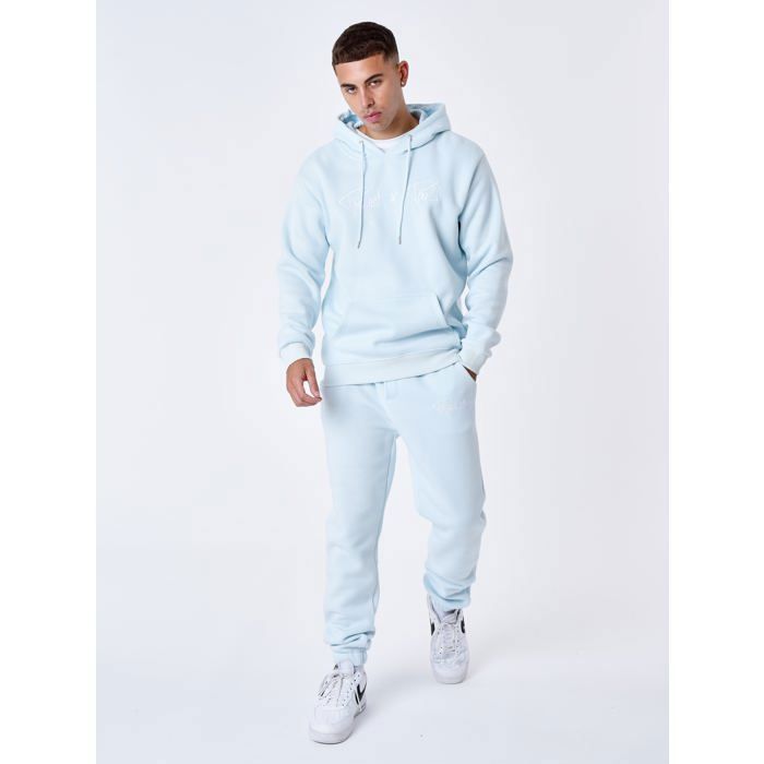 Project X Paris Essentials Jogging Bottoms - Blue - Men's - Fitness - Multisport - Jogging bottoms with embroidered logo