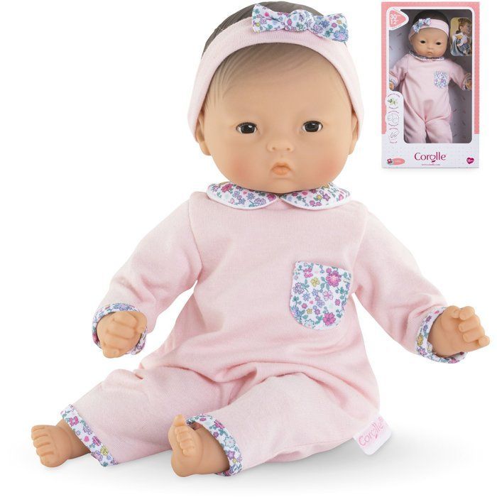 Baby doll - COROLLE - Mila cuddly baby - 30 cm - From 18 months