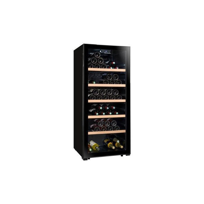 LS117BLACK – Wine cellar – La Sommelière – 121 bottles – 1 zone – 55.0 × 56.5 × 127.7 cm – Energy class G – 37 dB