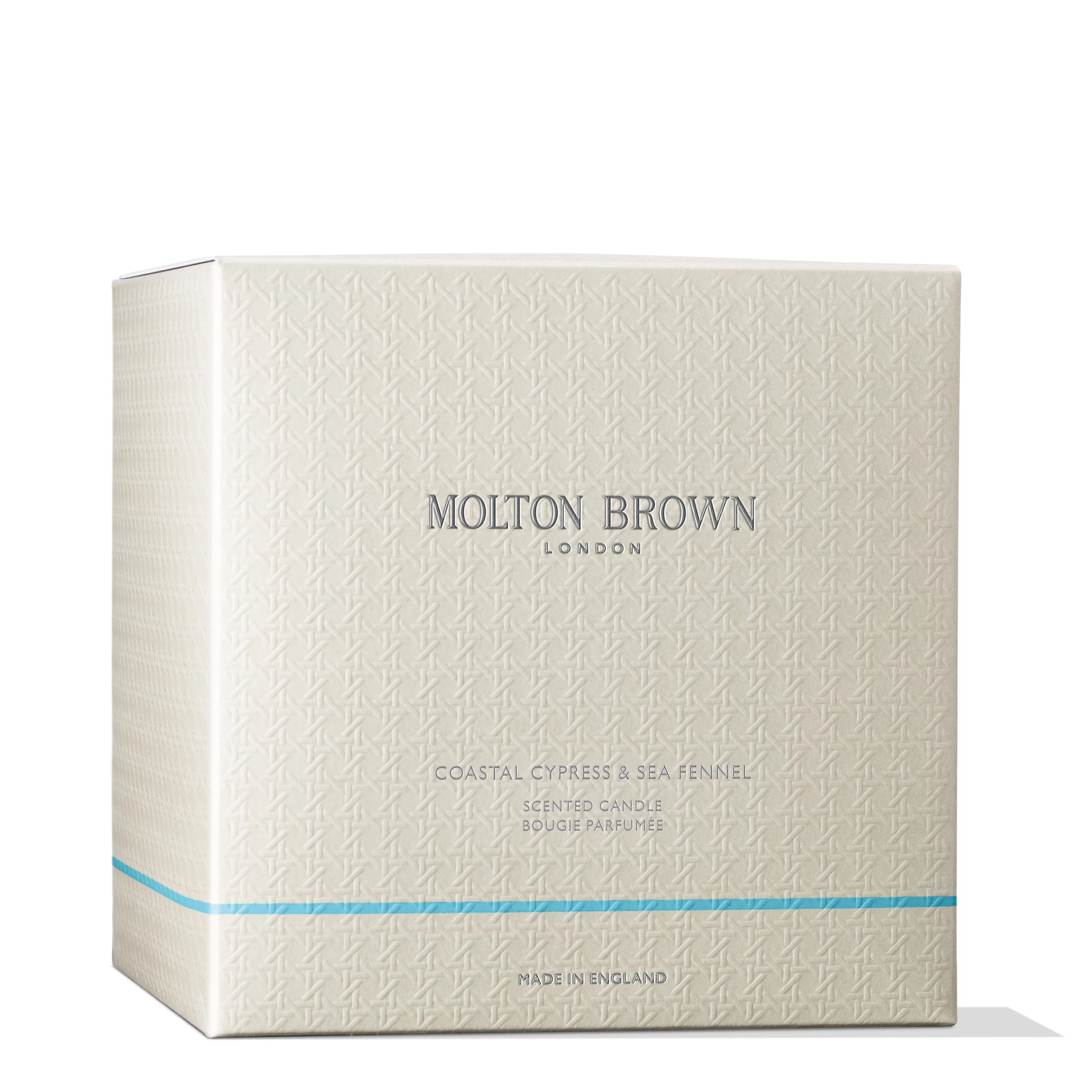 Luksuzna mirisna svijeća s obalnim čempresom i morskim komoračem 600 g - Molton Brown