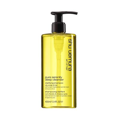 Shu Uemura Pure Serenity Dyprensende Rensende Sjampo for Fett Hår 400 ml