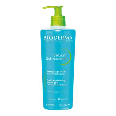 Bioderma Sébium Purifying Foaming Cleansing Gel Oil Control 500ml