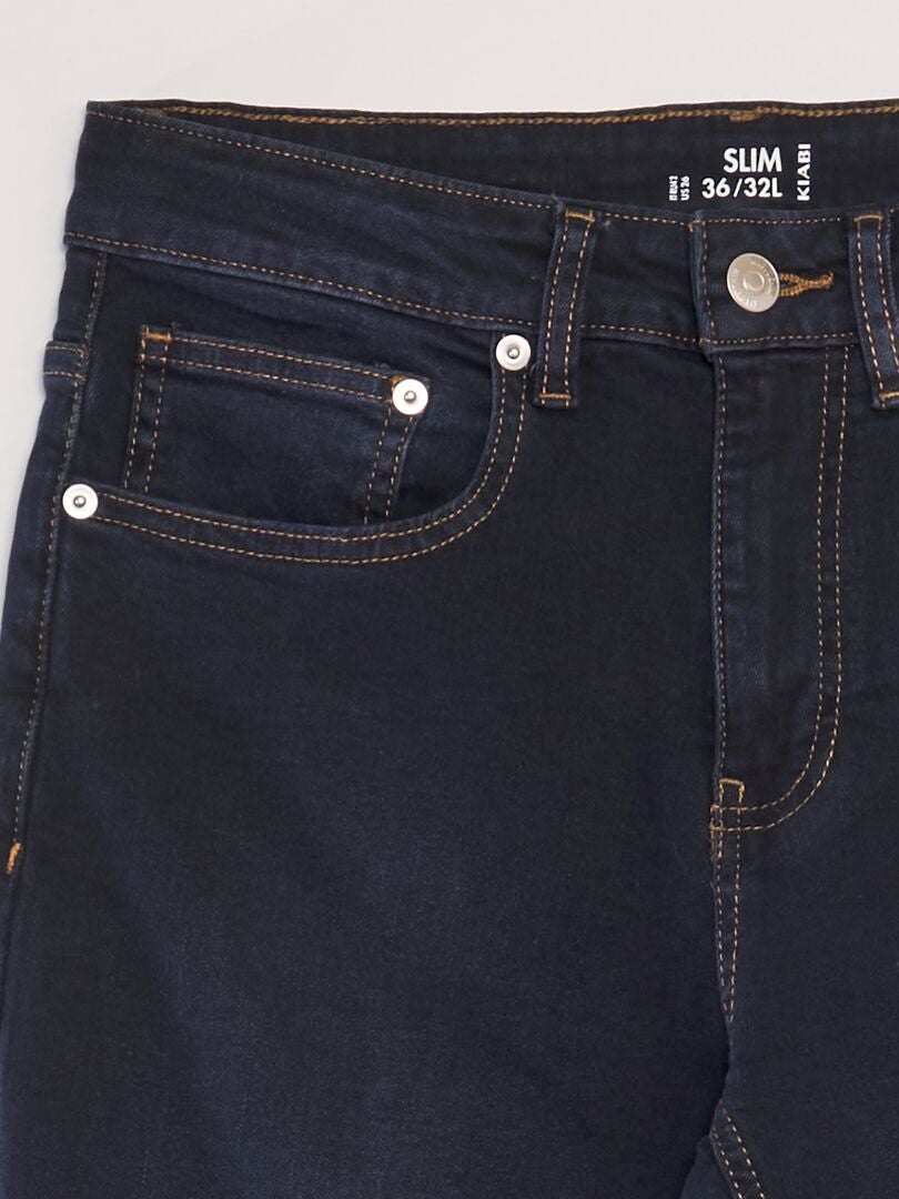Calça jeans slim - tamanho 32 - azul
