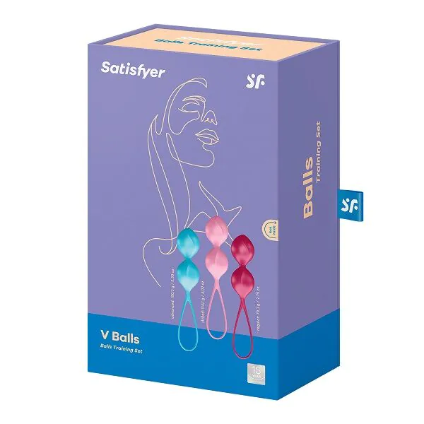 Satisfyer V Balls Zestaw 3-częściowy