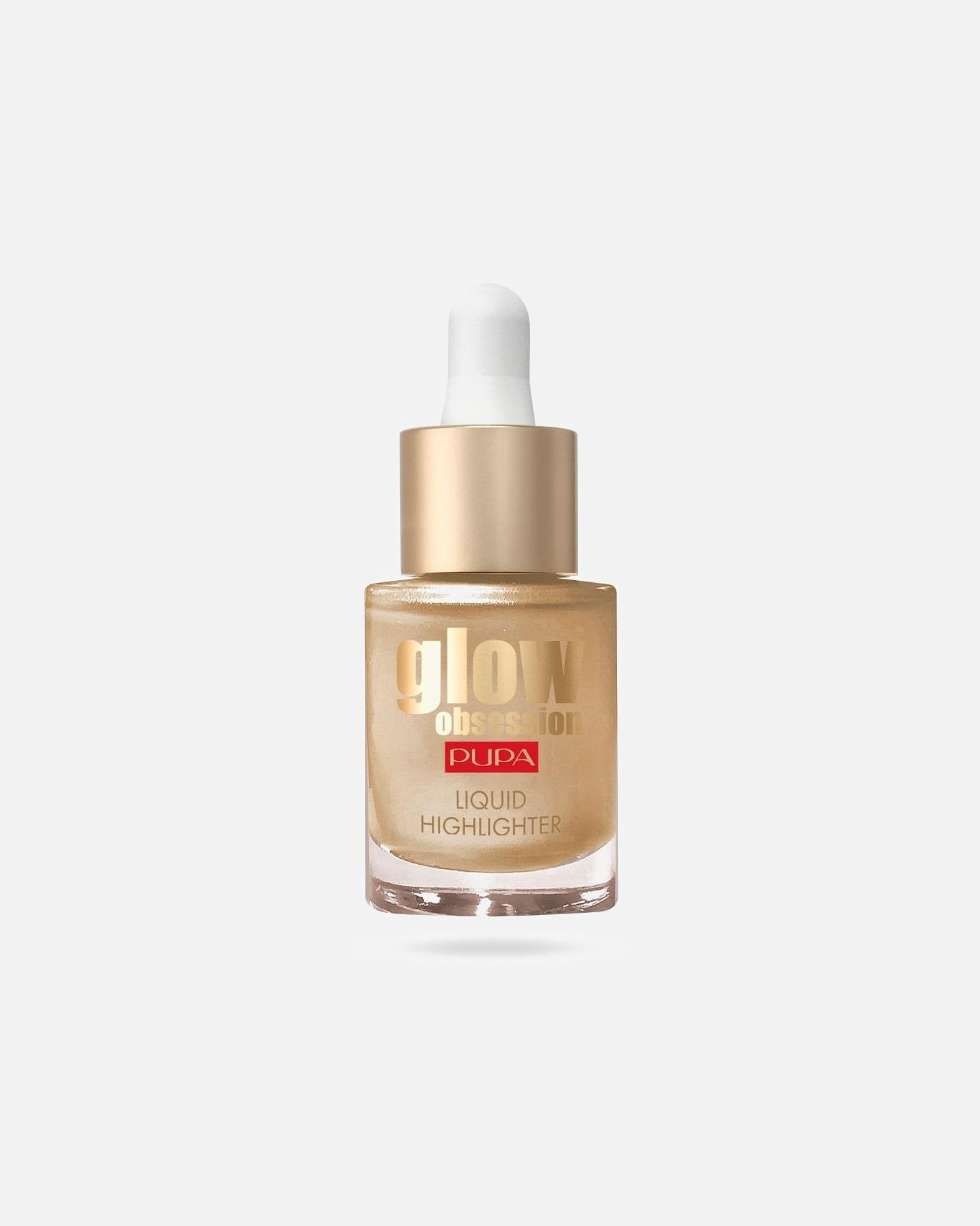 Tekoči osvetljevalec za celotno kožo PUPA Milano Bronzer Glow Obsession - 13,5 ml
