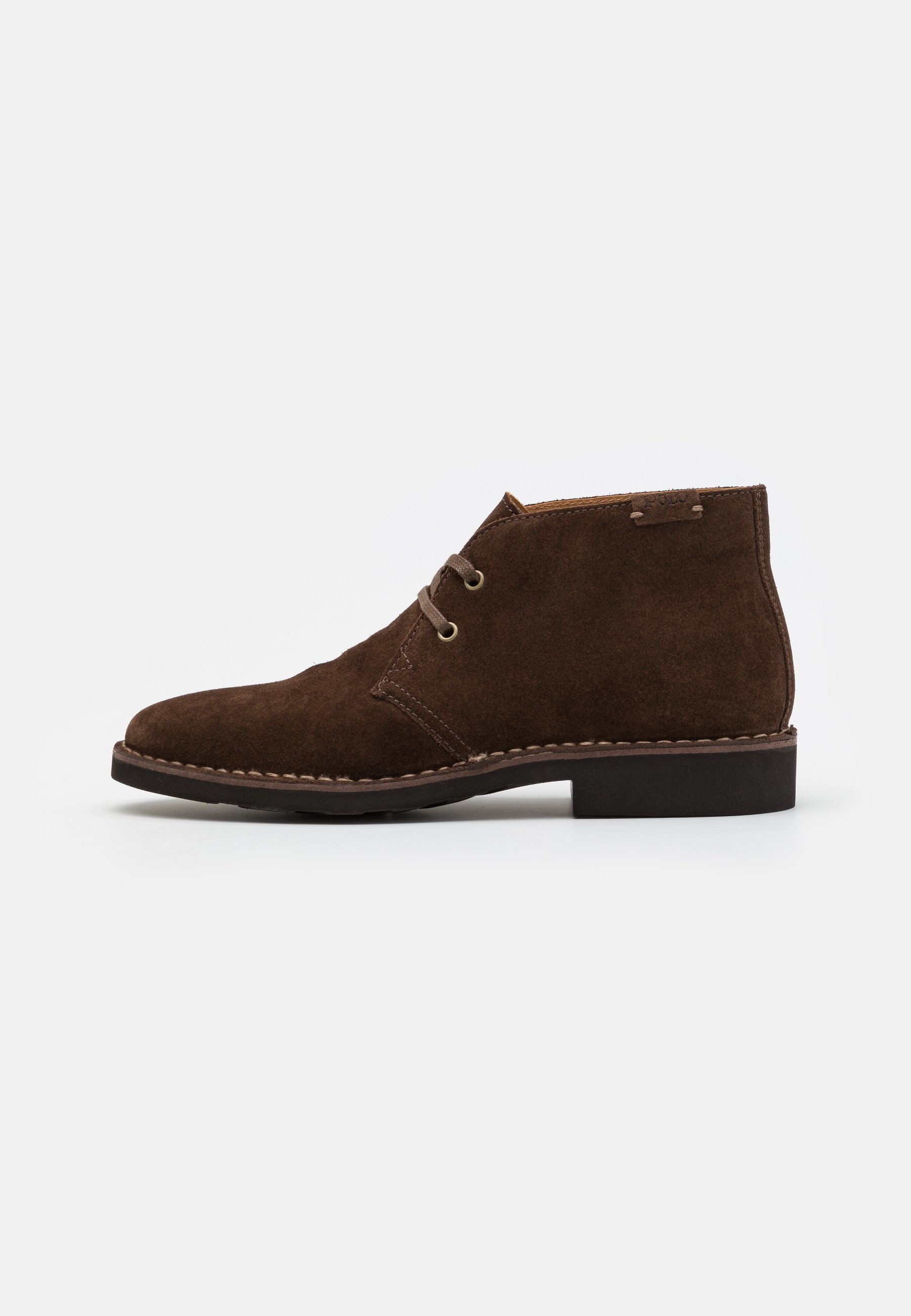 Polo Ralph Lauren TALAN STIVALE CHUKKA IN CAMOSCIO - Scarpe stringate casual - marrone cioccolato