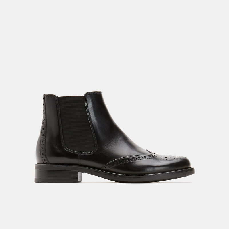 Chelsea boots van echt leer