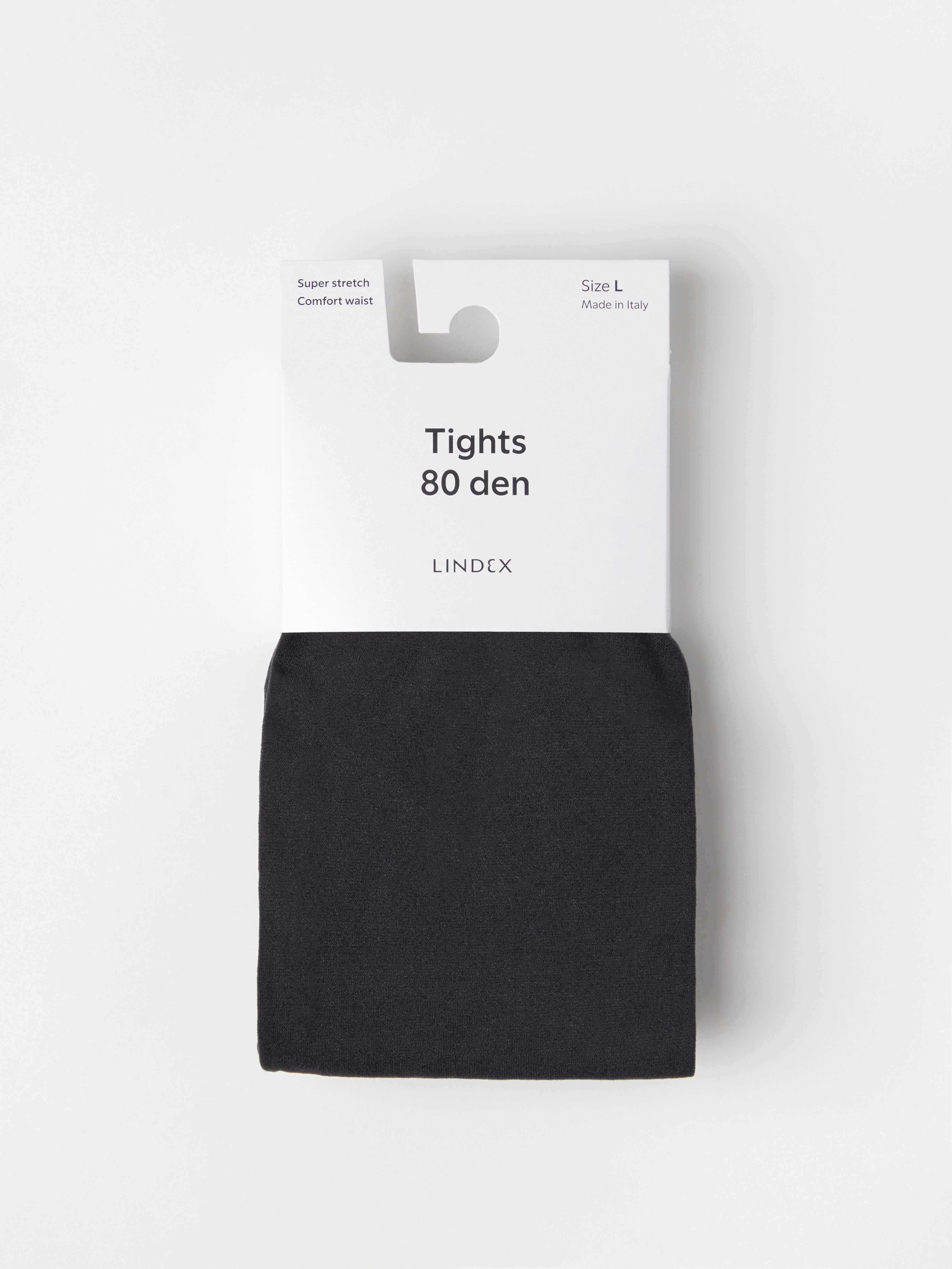 Matte strømpebukser 80 denier Mørkegrå