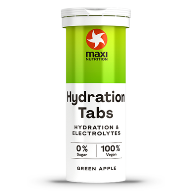 Tabletas hidratantes de manzana verde Maxi Nutrition, 10 tabletas