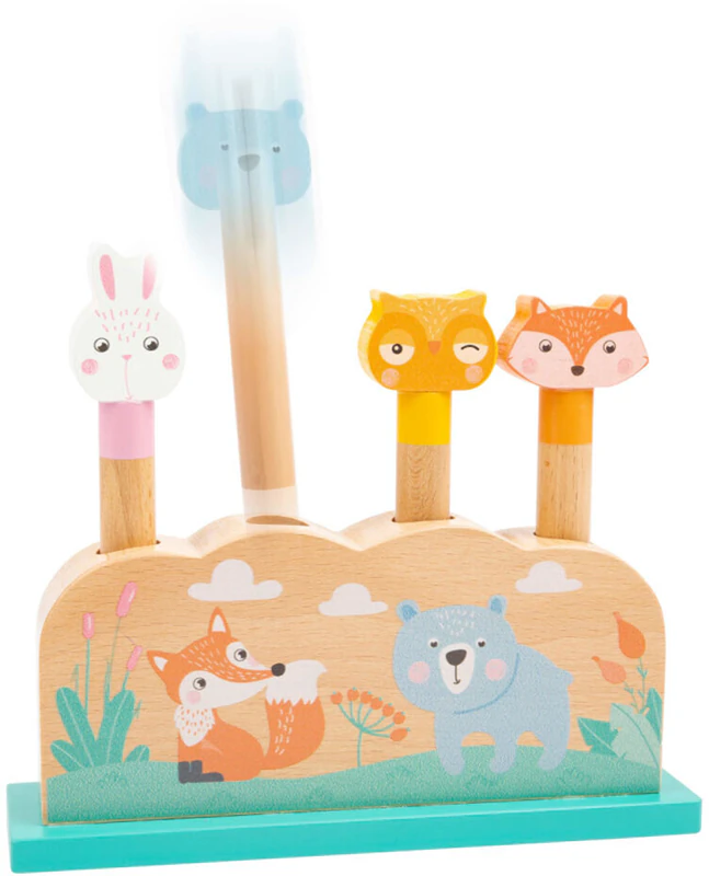 Klein voetje van Legler Game Klein voetje Pop-up Dieren educatief speelgoed