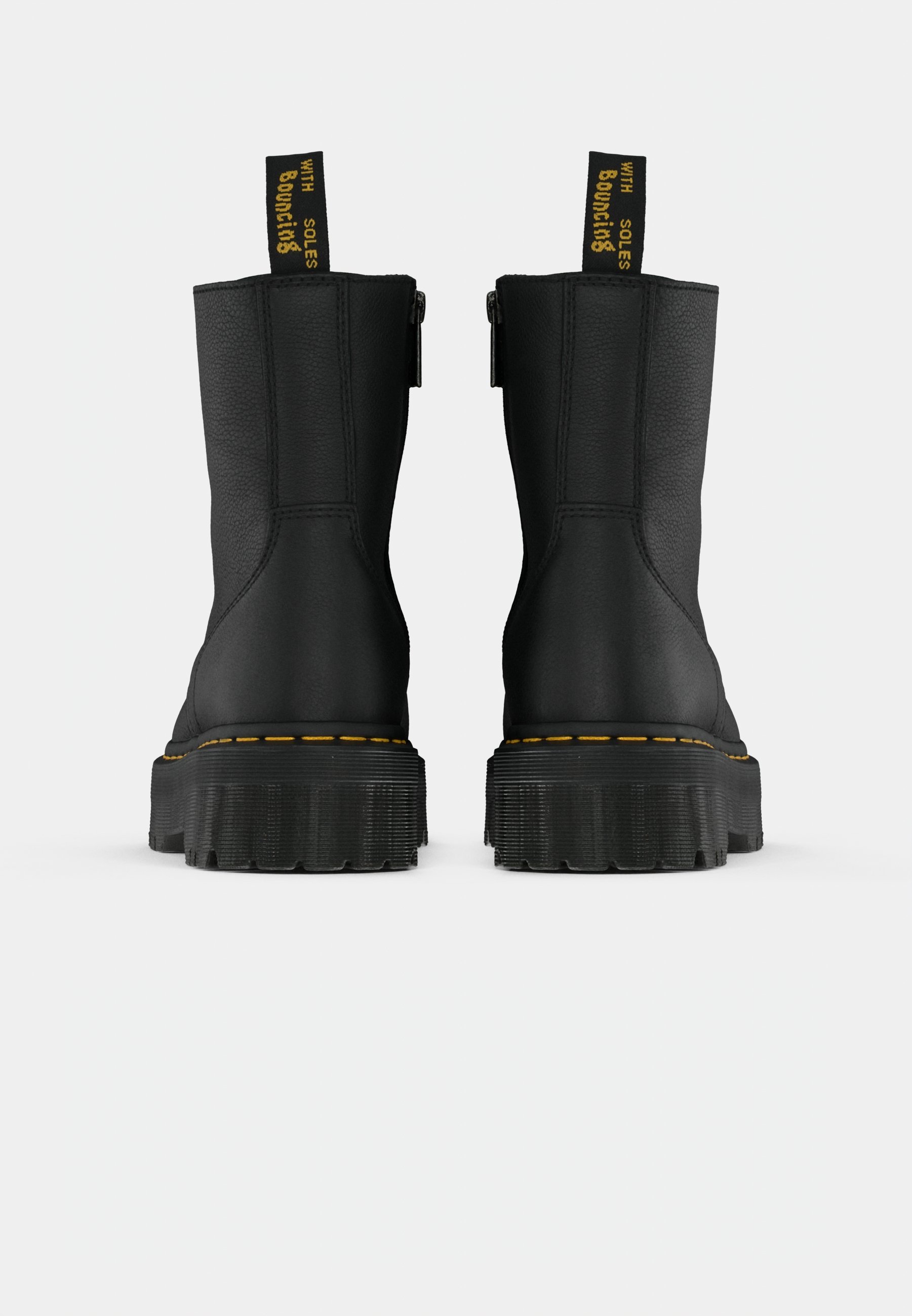 Dr. Martens JADON III UNISEX - Stivaletti con plateau - nero pisa