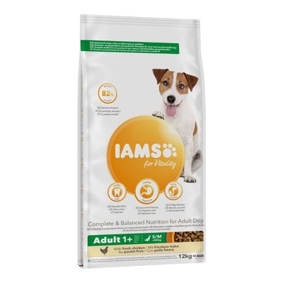 IAMS for Vitality Adult Small & Medium -koiraruoka - Kana