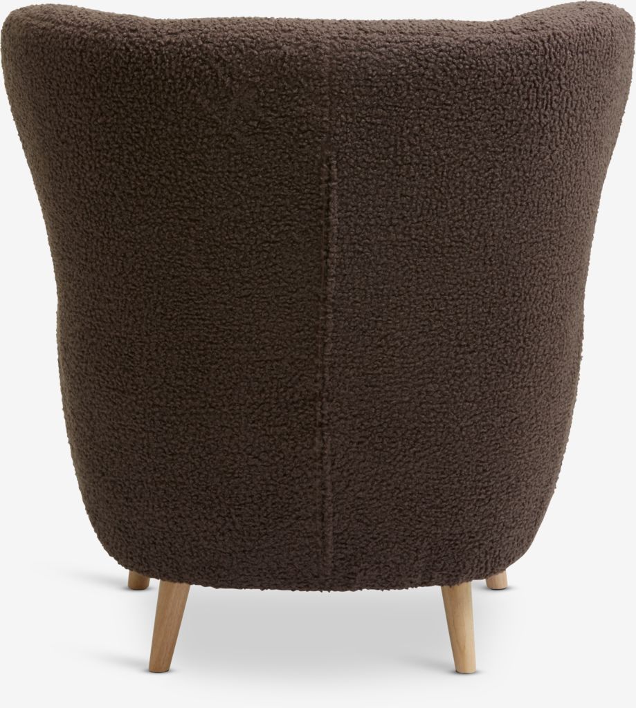 VILDSUND atpūtas krēsls VILDSUND audums brūns/dabīgs
