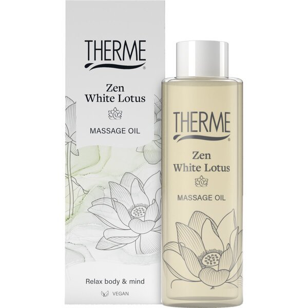 Therme Zen White Lotus Massageolie<br>125 ml