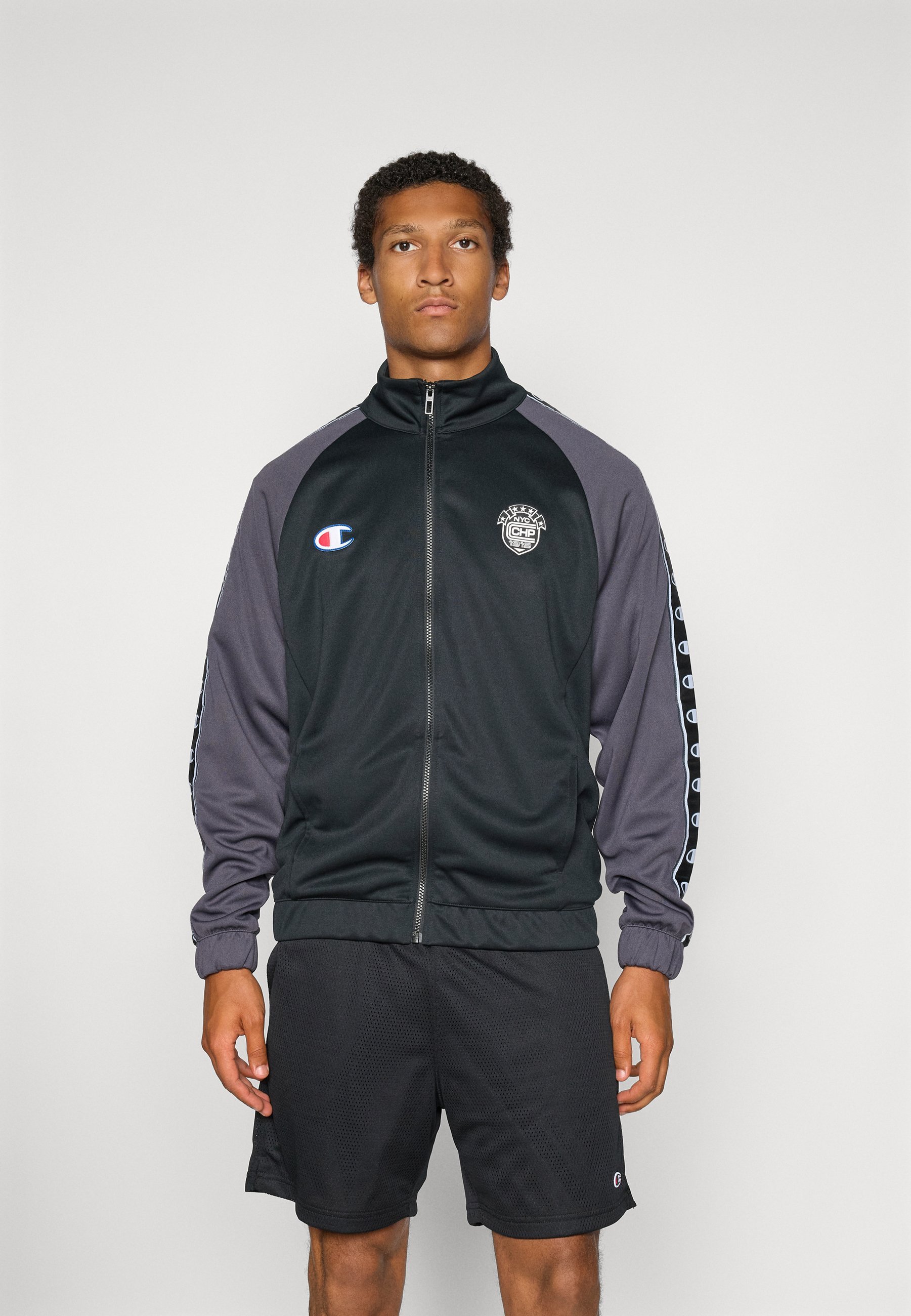 Champion SPORT HERITAGE FULL ZIP TRACK - Trainingsjack - zwart
