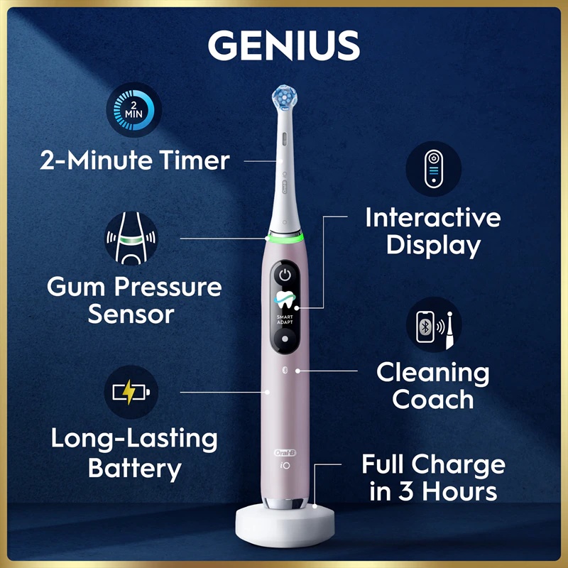 Električna zobna ščetka Oral-B iO 9 s polnilnim etuijem