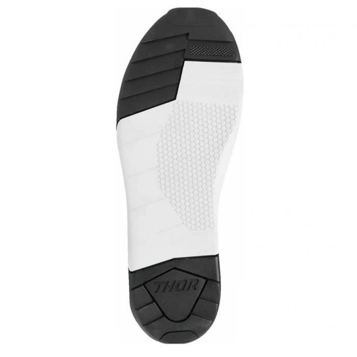 Botas de motocross Thor negras para hombre y mujer, talla 43, Blitz XR BK/WH US9, nuevas