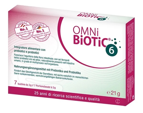 Omni Biotic 6 Pulver, 7 Beutel à 3 g