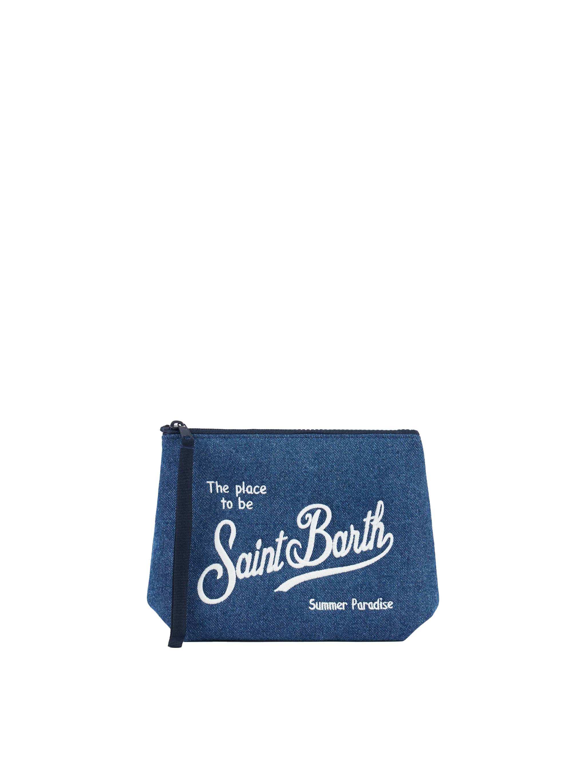 Scuba clutch Aline Denim