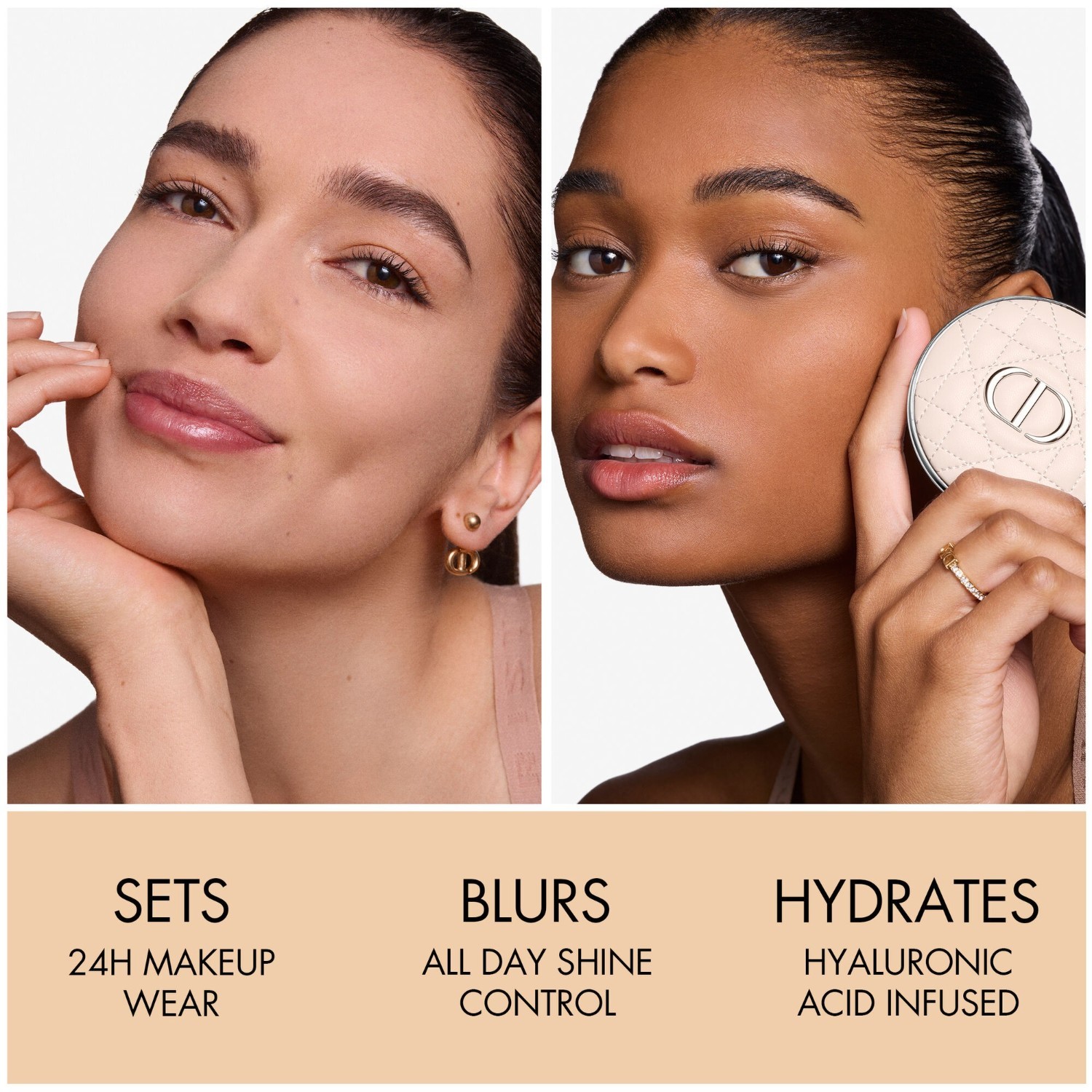 DIOR fiksuojanti pudra Dior Forever Nude Matt filtras - 9 g