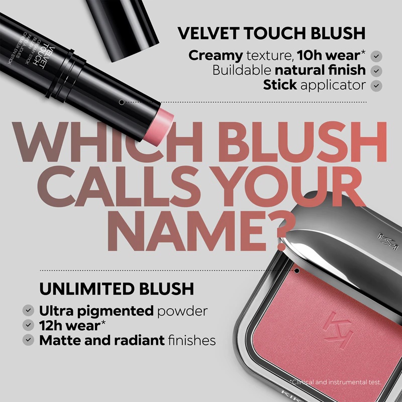 KIKO Milano Velvet Touch kremasto rdečilo za lica