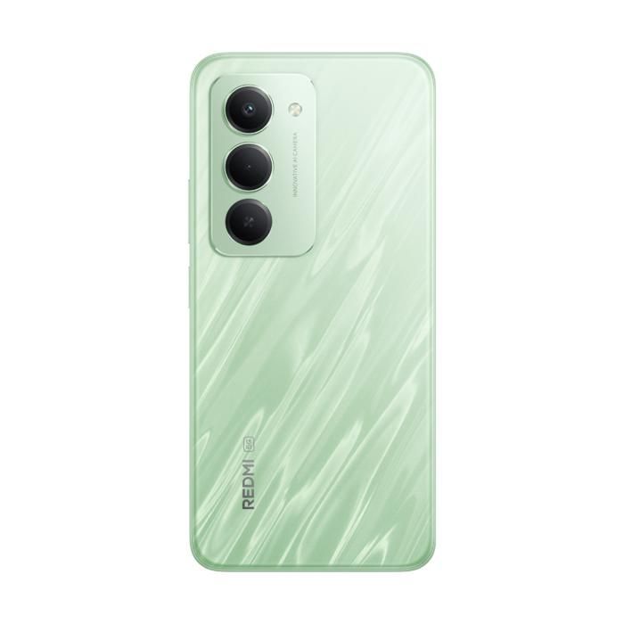 Téléphone mobile - XIAOMI - Redmi 15 5G - 8 Go RAM - 256 Go - Vert (Ripple Green) - Double SIM