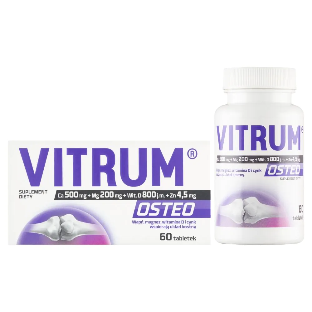 Vitrum Osteo, 60 Tabletek