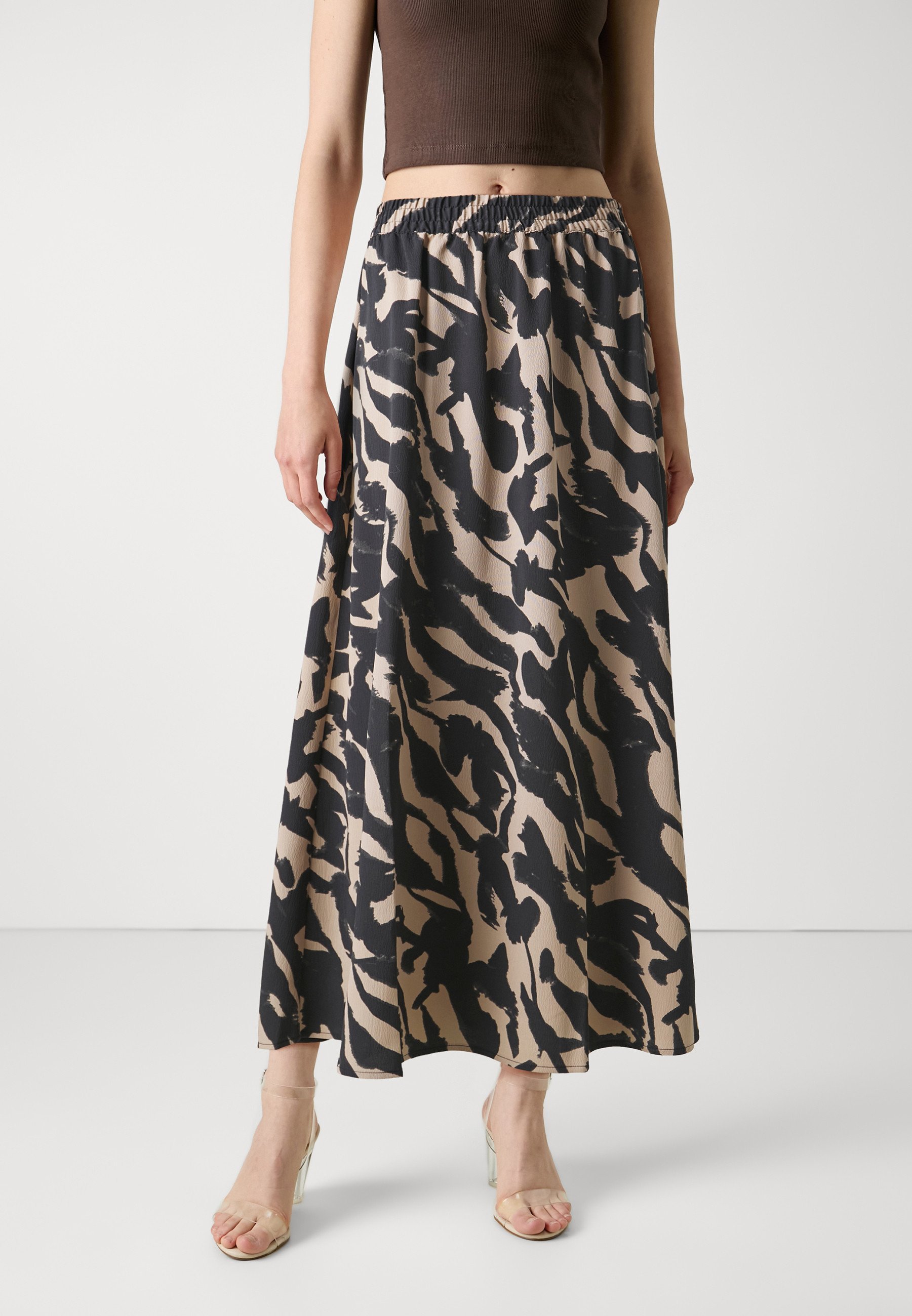 ONLY ONLNOVA LIFE ELITE JAMILLA ROK - Maxi rok - zwart