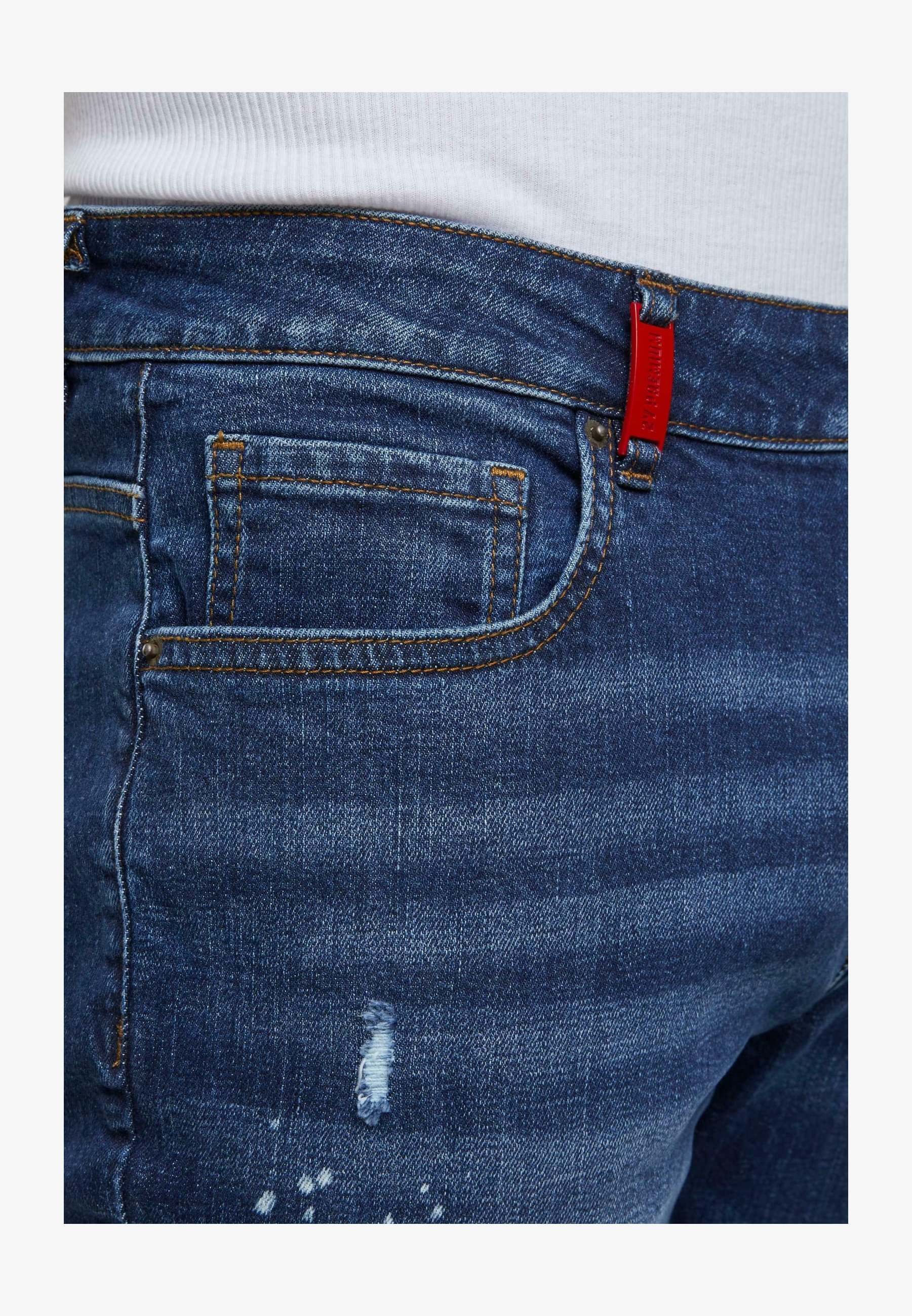 Jean slim 2Y Premium EMILIO - bleu moyen