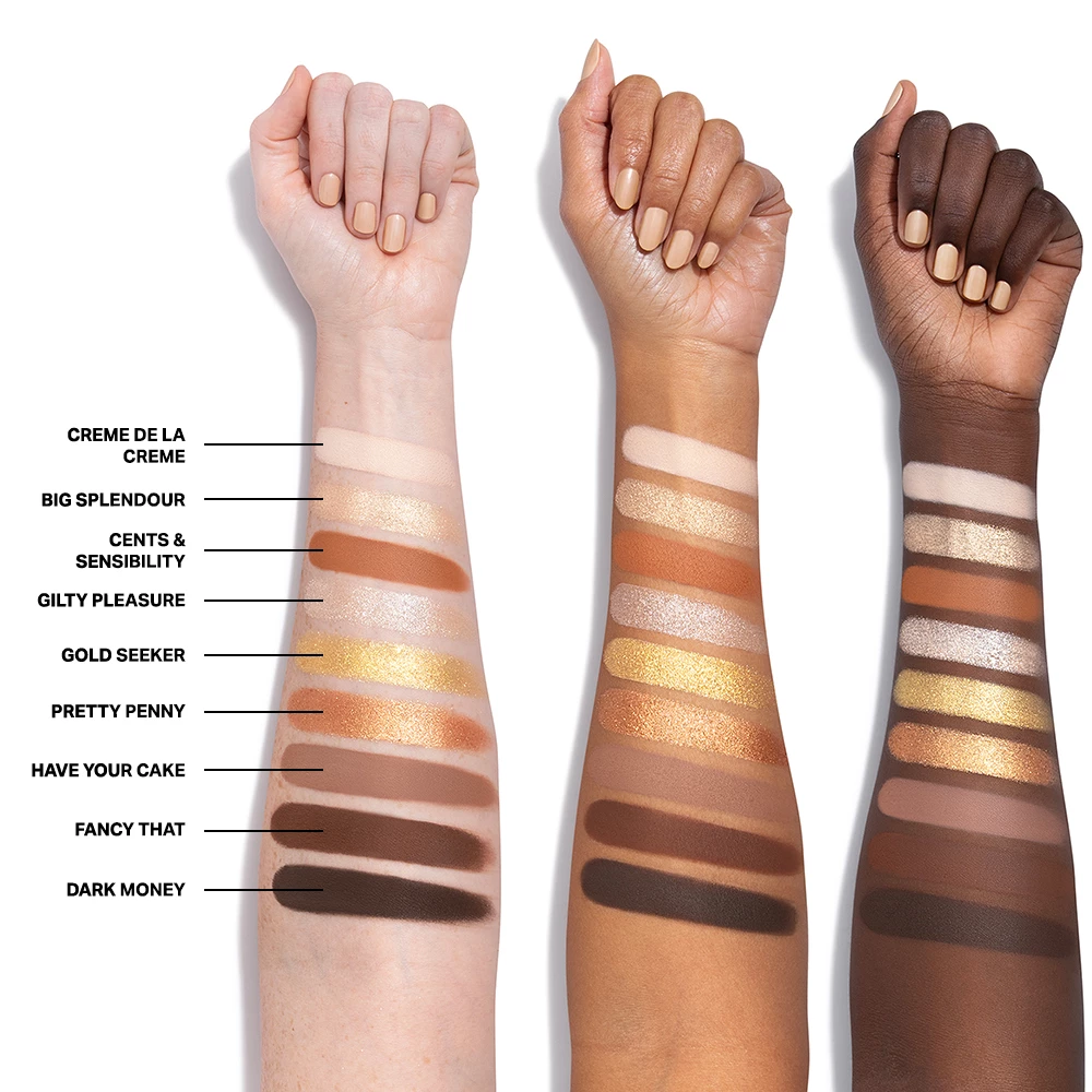 Paleta sjenila za oči Pan Gold Seeker Artistry 9 - Morphe