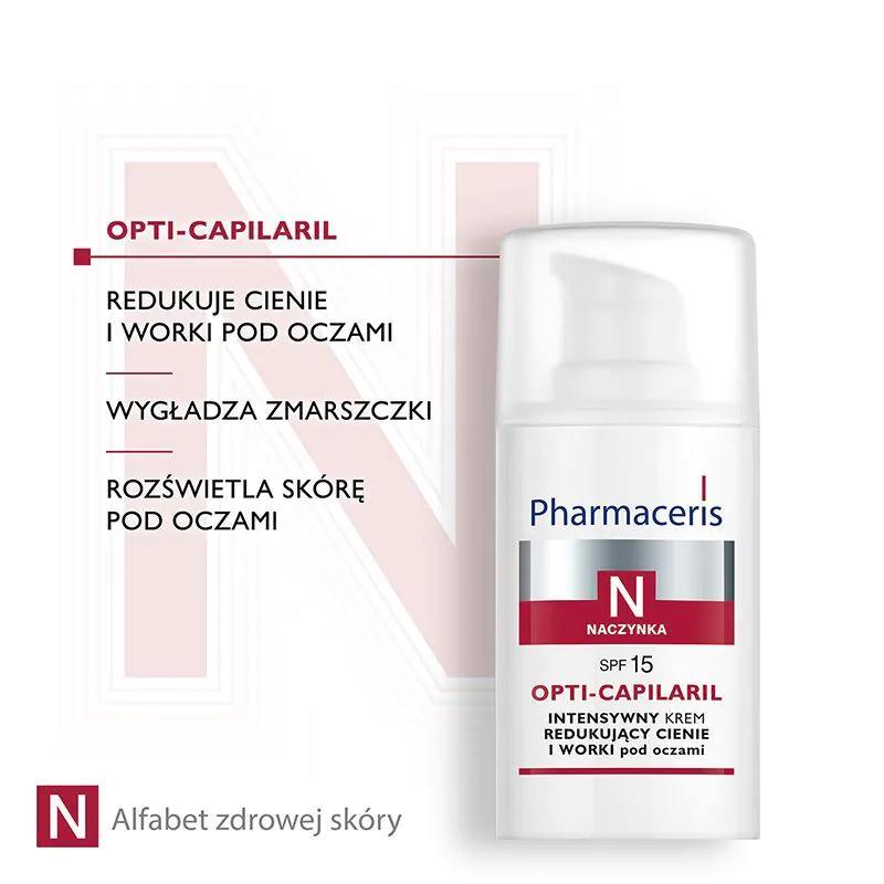 Pharmaceris N Opti-Capilaril Intensywny krem redukujący cienie i worki pod oczami