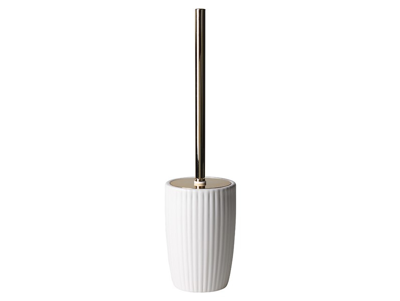Szczotka do WC ceramiczna Melo biała