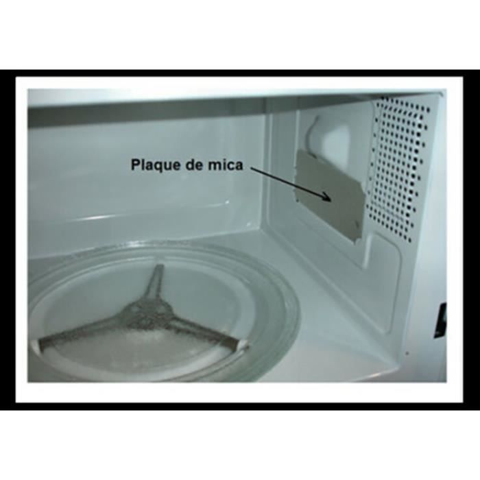 Mica cutting board for microwave oven, universal, 140 x 110 mm