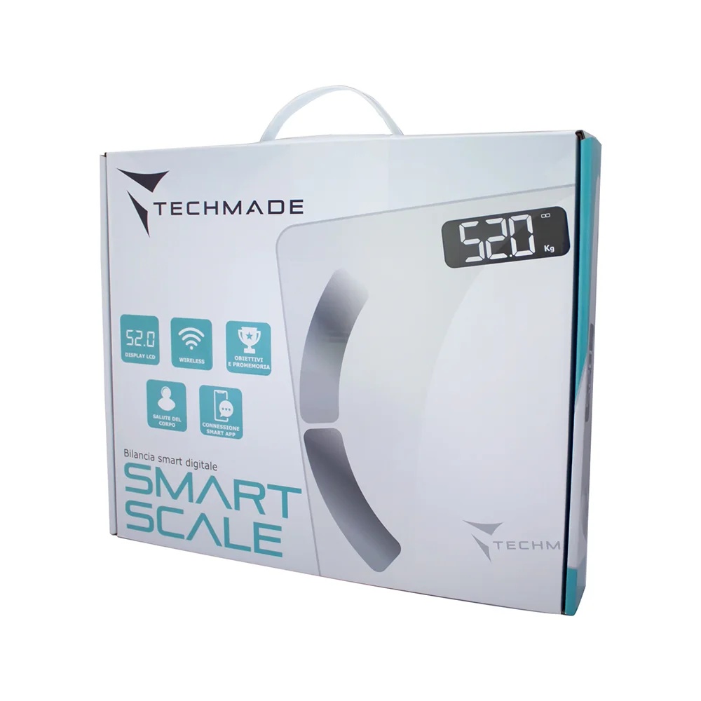 Balanza inteligente blanca TECHMADE Techmade