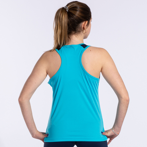  Débardeur Joma Montréal, turquoise fluo/marine