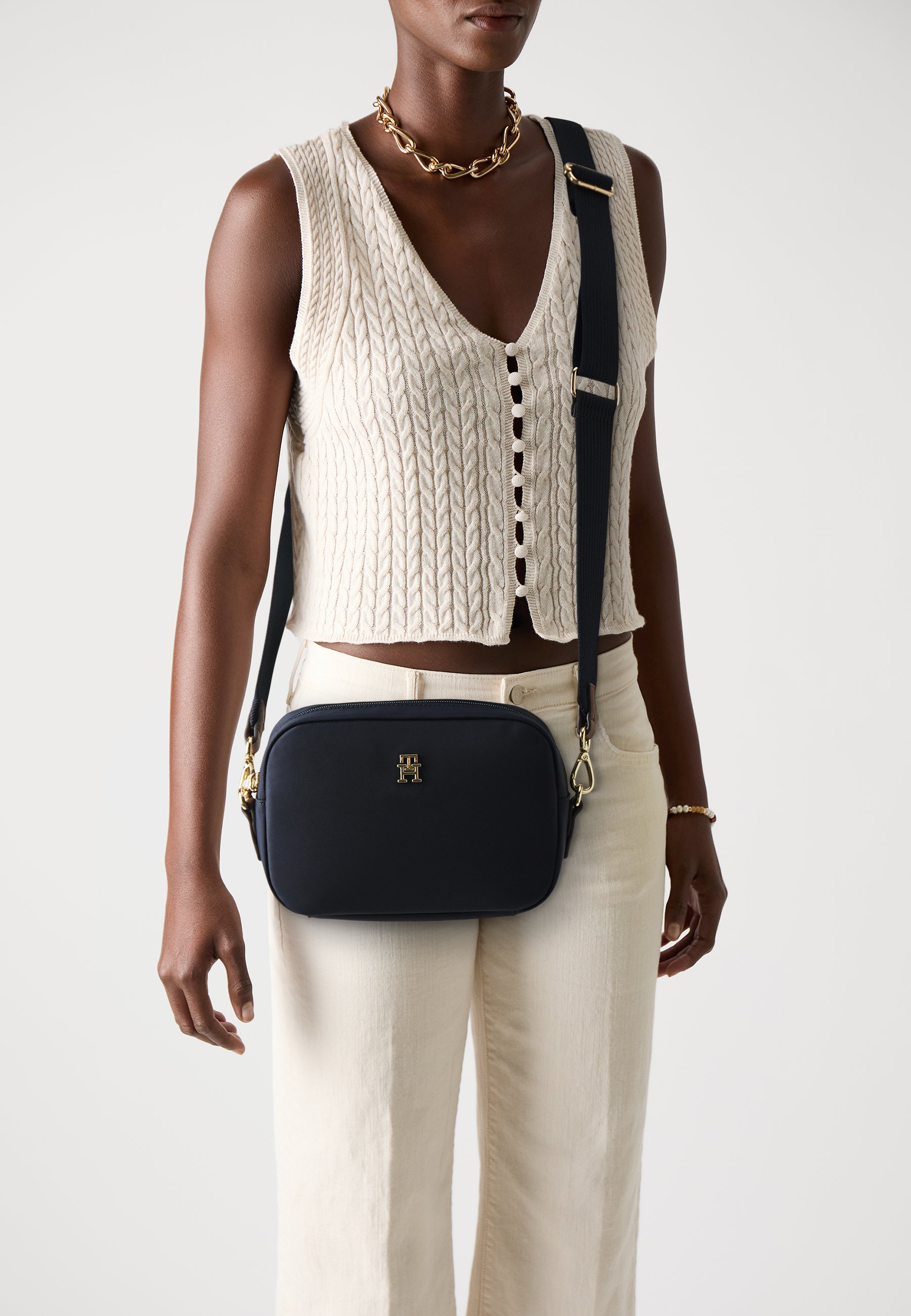 Tommy Hilfiger POPETTE - Cameratas - ruimteblauw